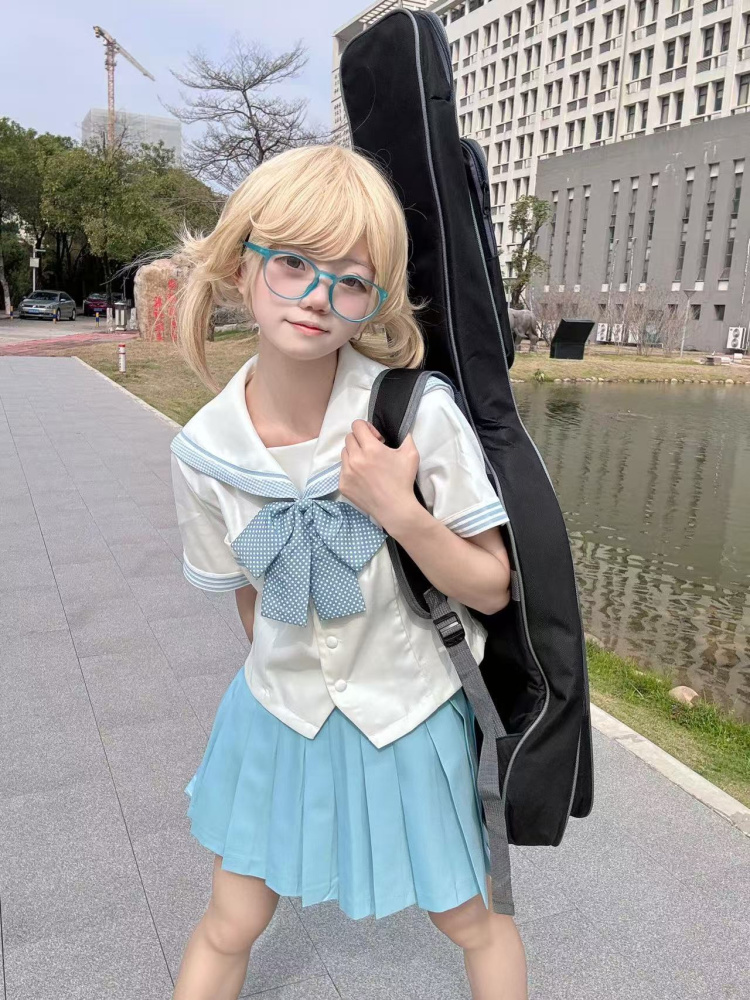 セーラー服 かわいい水兵風半袖ブラウス