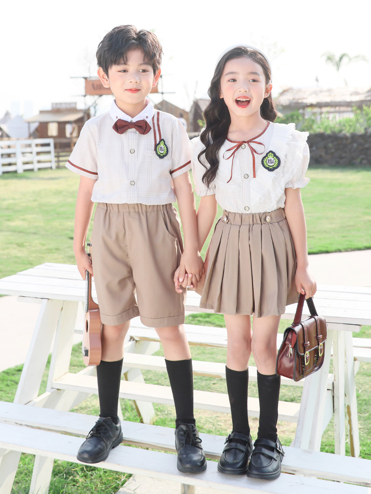 セーラー服 優雅な学院風ペアユニフォーム