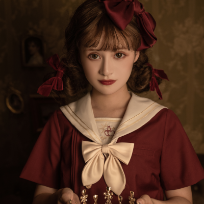 セーラー服 クラシカル大きめリボンセーラー服