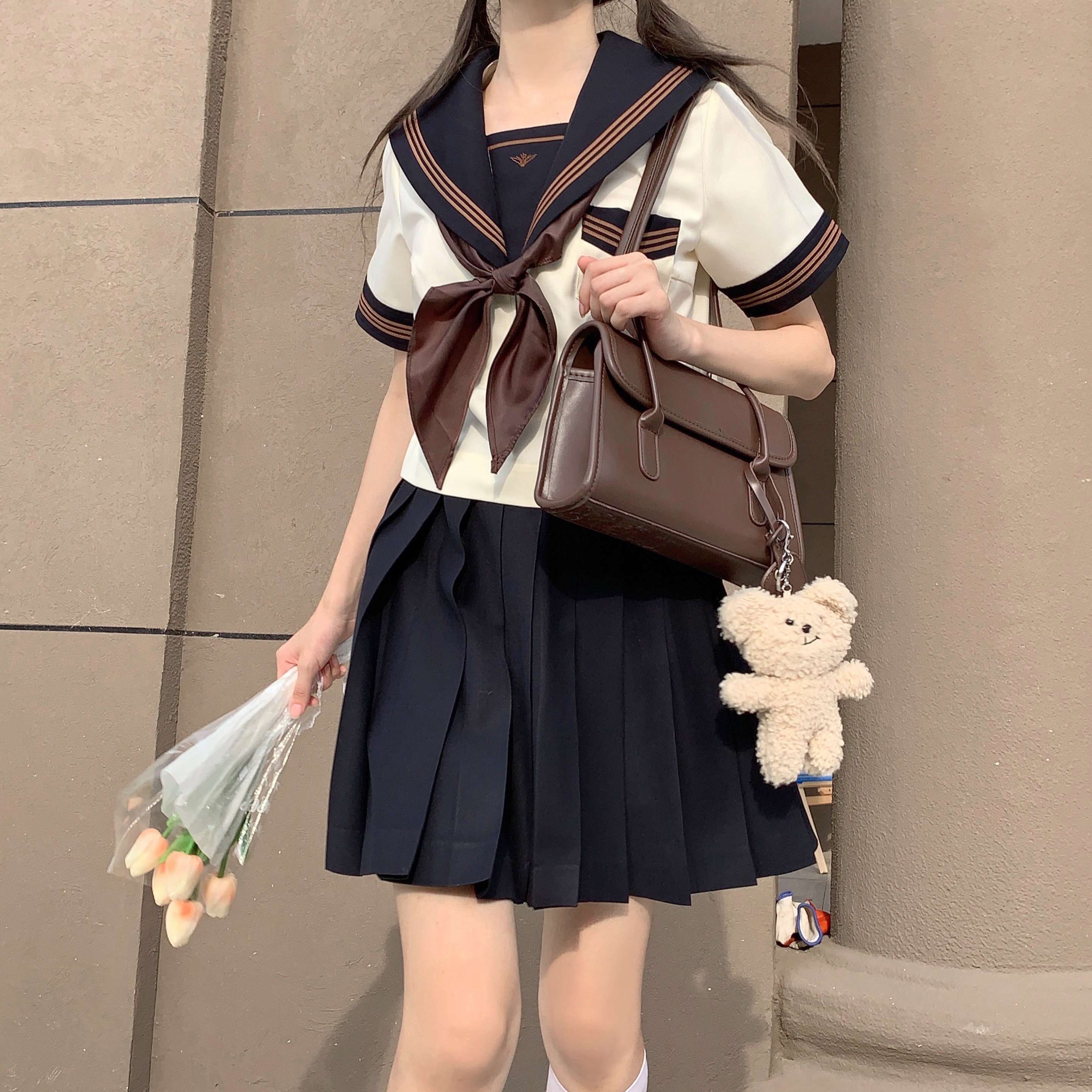 クラシック学生風セーラー服セット