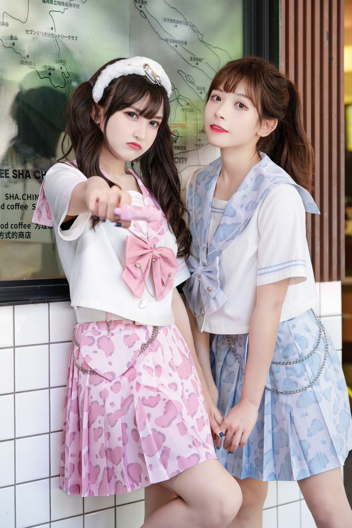 セーラー服 ハートモチーフ制服セット