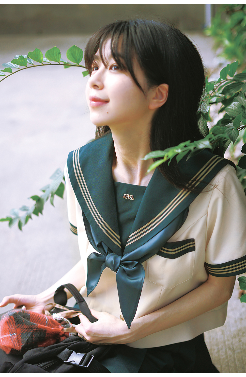 セーラー服 クラシック セーラー 半袖ブラウス