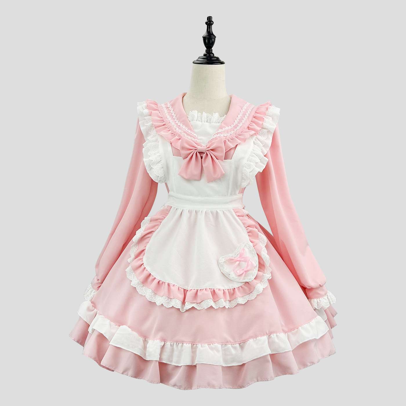 セーラー服  ふんわりメイド風ロリータワンピース