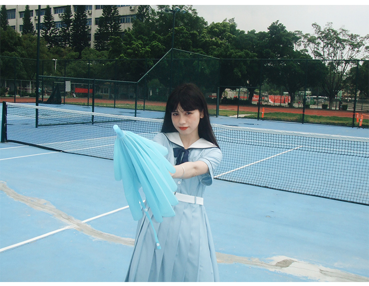 セーラー服 清楚な学園風セーラーワンピース