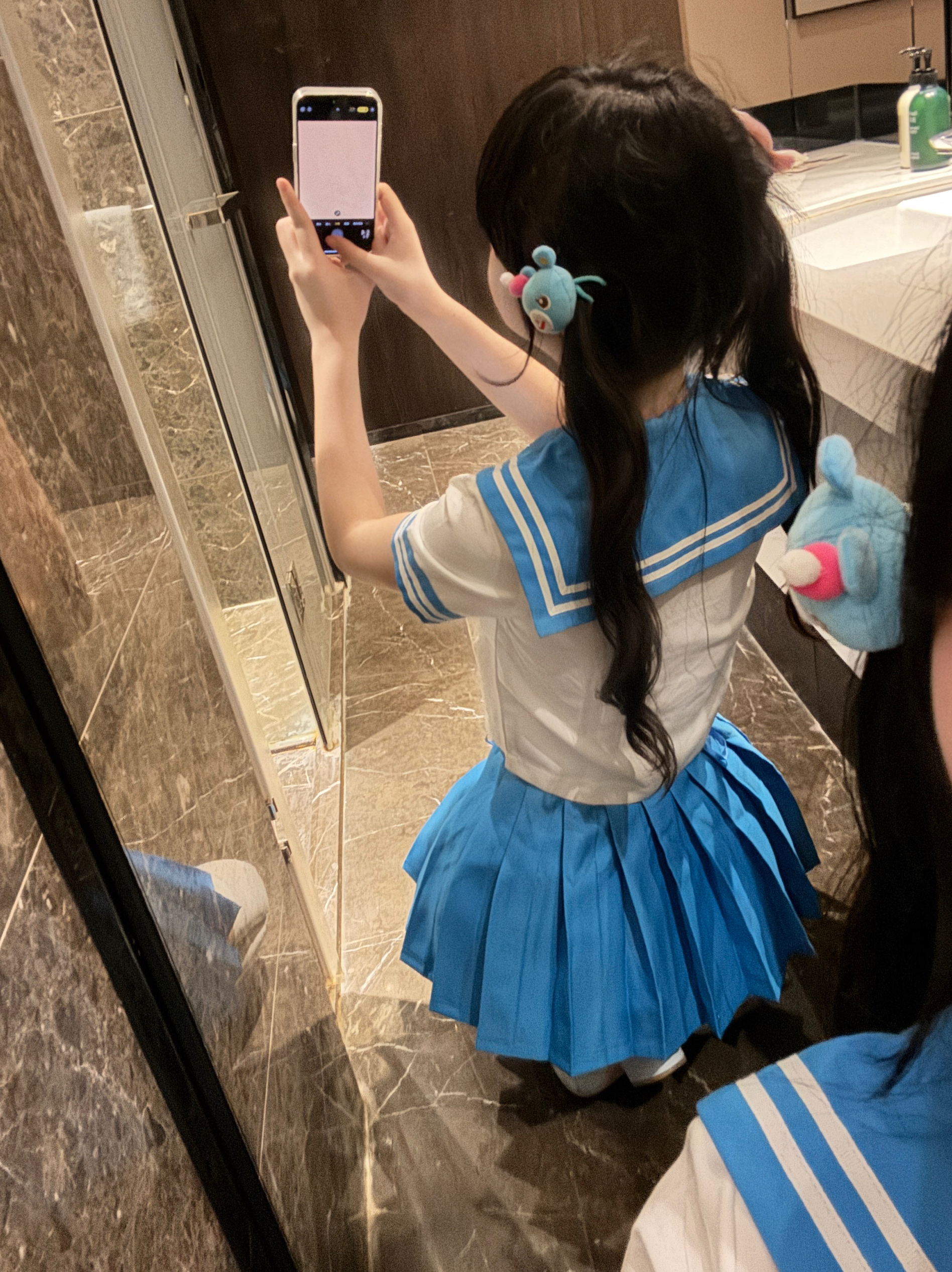 セーラー服 リボン付き清楚系セーラー服
