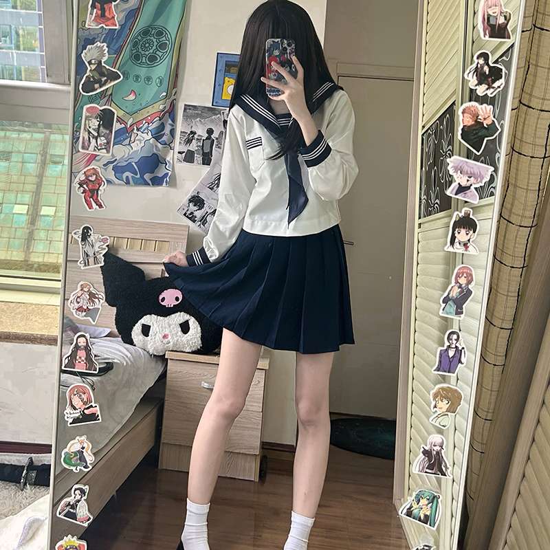 クラシックセーラー服 学生制服コスプレ衣装