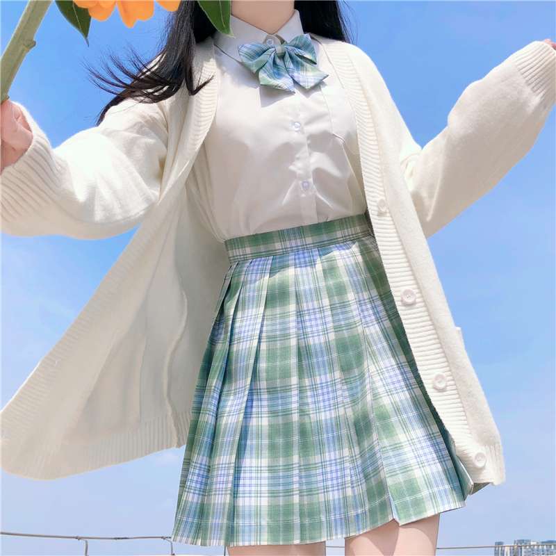 セーラー服  季節に合わせて着回せるプレッピー制服風コーデセット