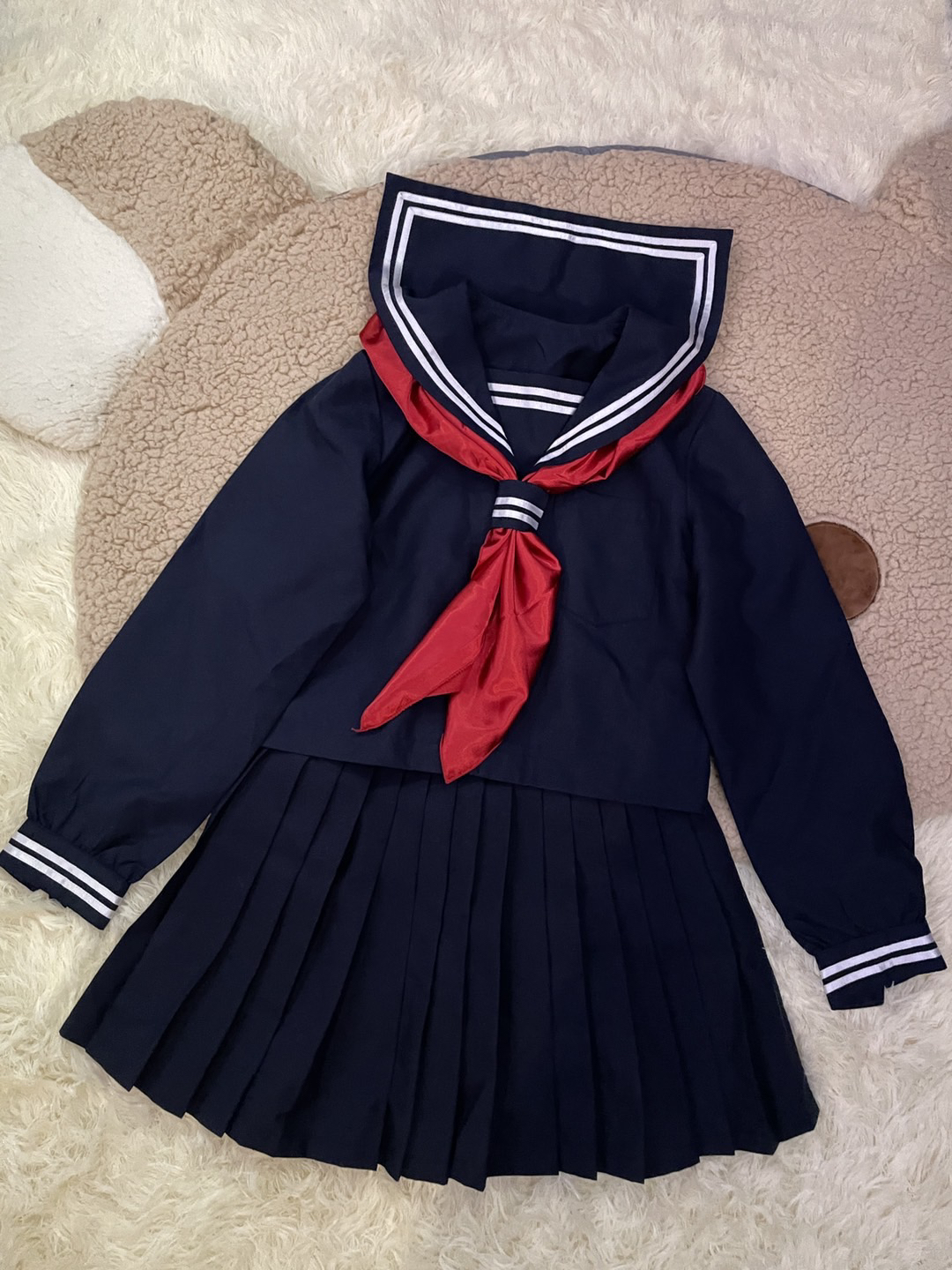セーラー服 古風な雰囲気の学園セーラー服