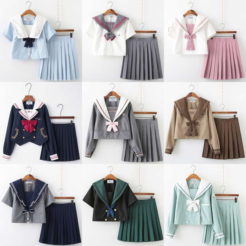 学生風セーラー服コスプレ衣装セット