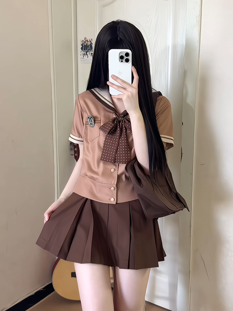 セーラー服 クラシカル水玉リボン セーラー服