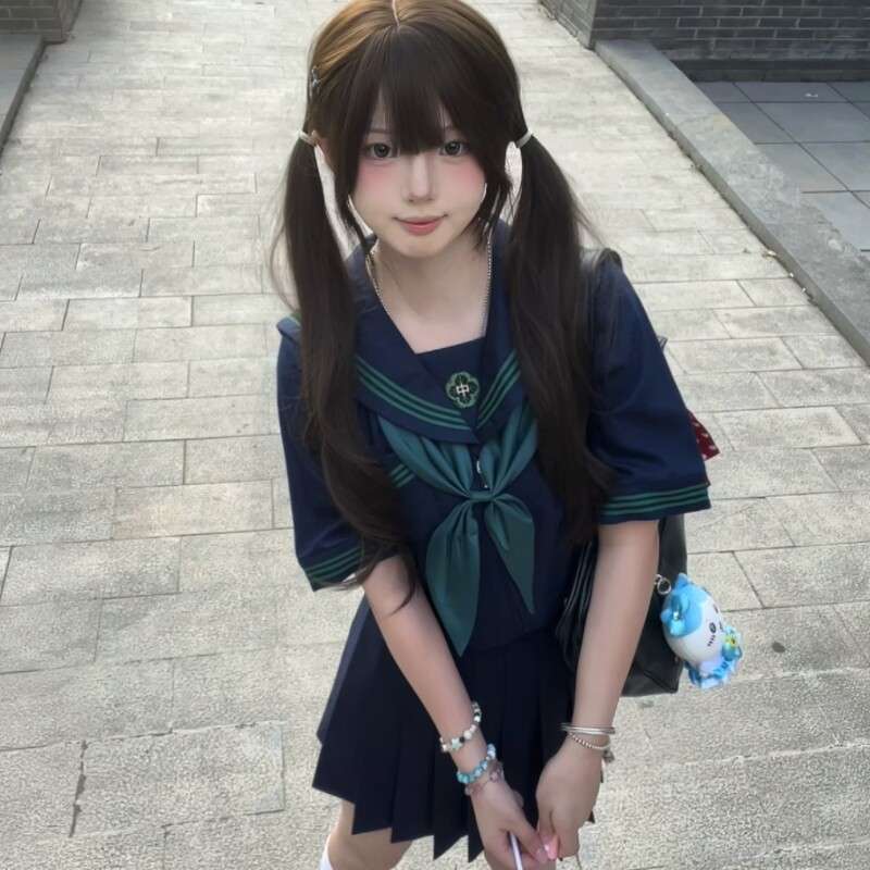 セーラー服 学生風クラシック制服セット