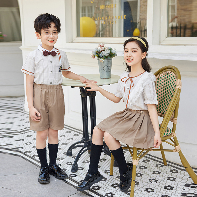 セーラー服 格子柄ツインルック学生服セット