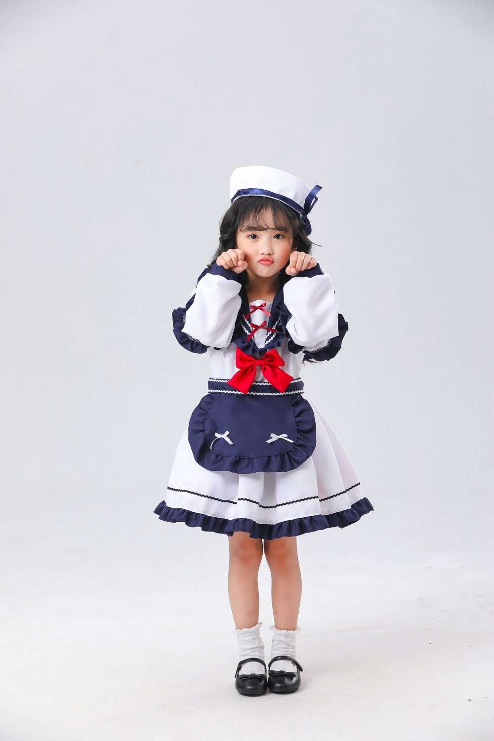 セーラー服 かわいいマリン風キッズコスチューム