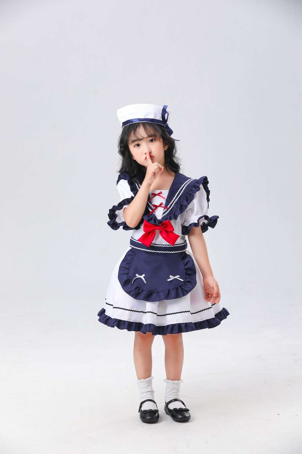 セーラー服 かわいいマリン風キッズコスチューム