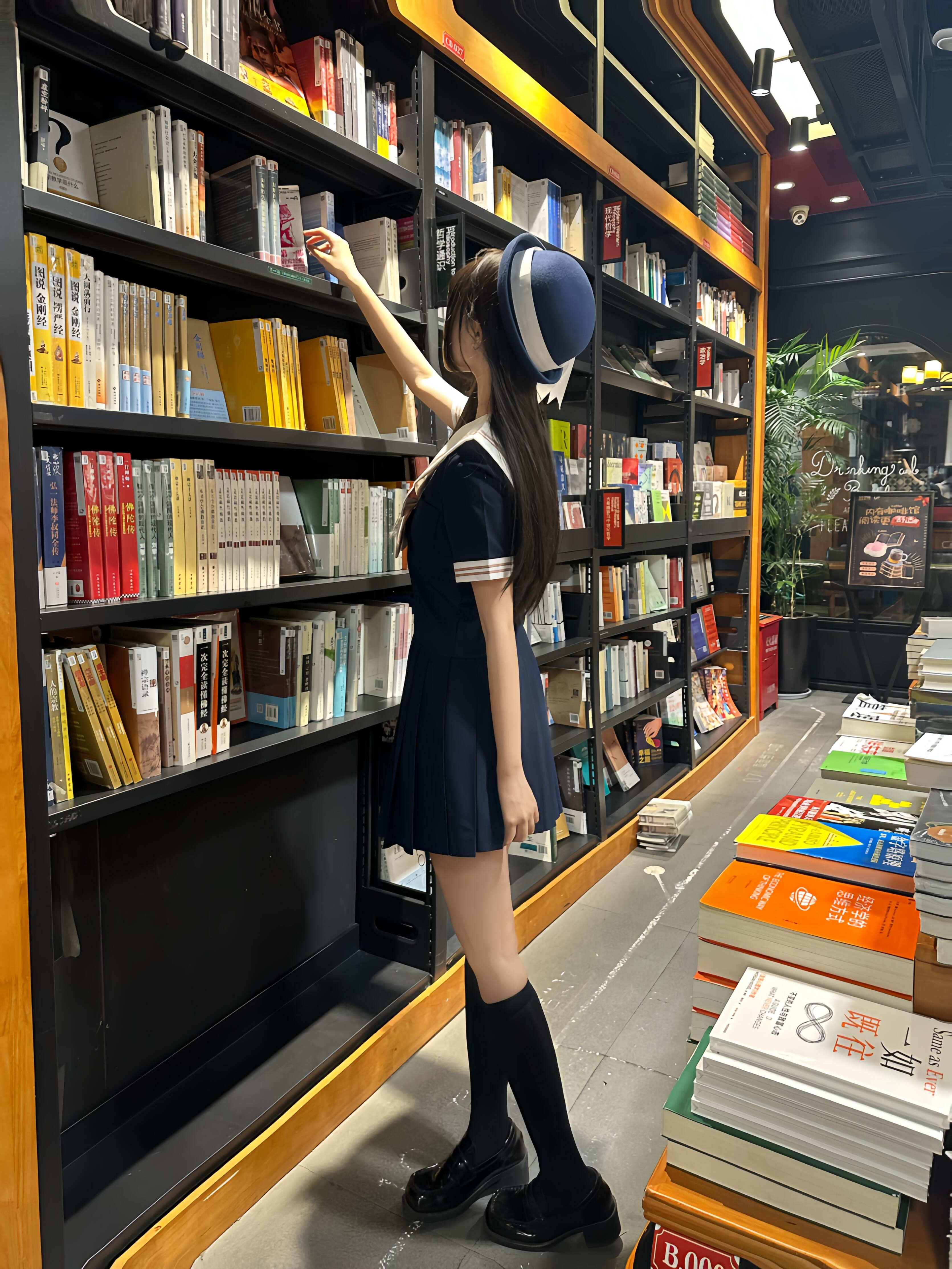セーラー服 清楚リボン セーラー半袖トップス