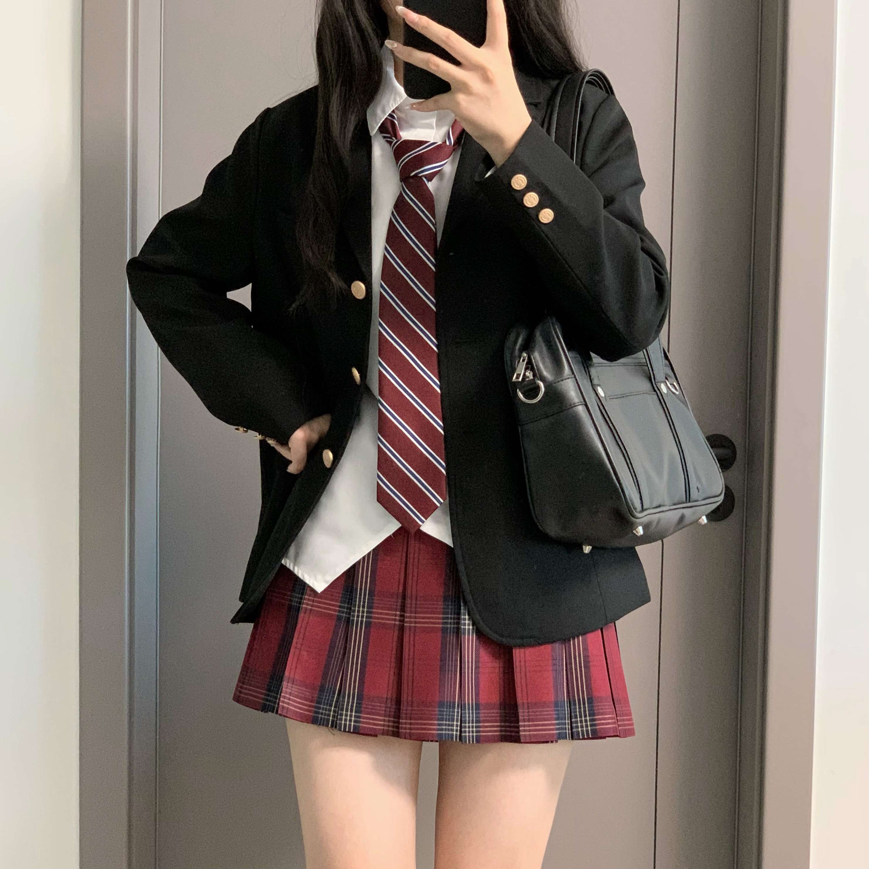 セーラー服 学生風カーディガンセット