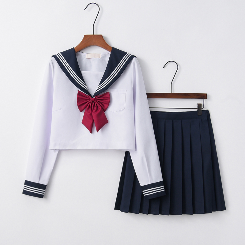 正統派スタイル 学生風セーラー服セット