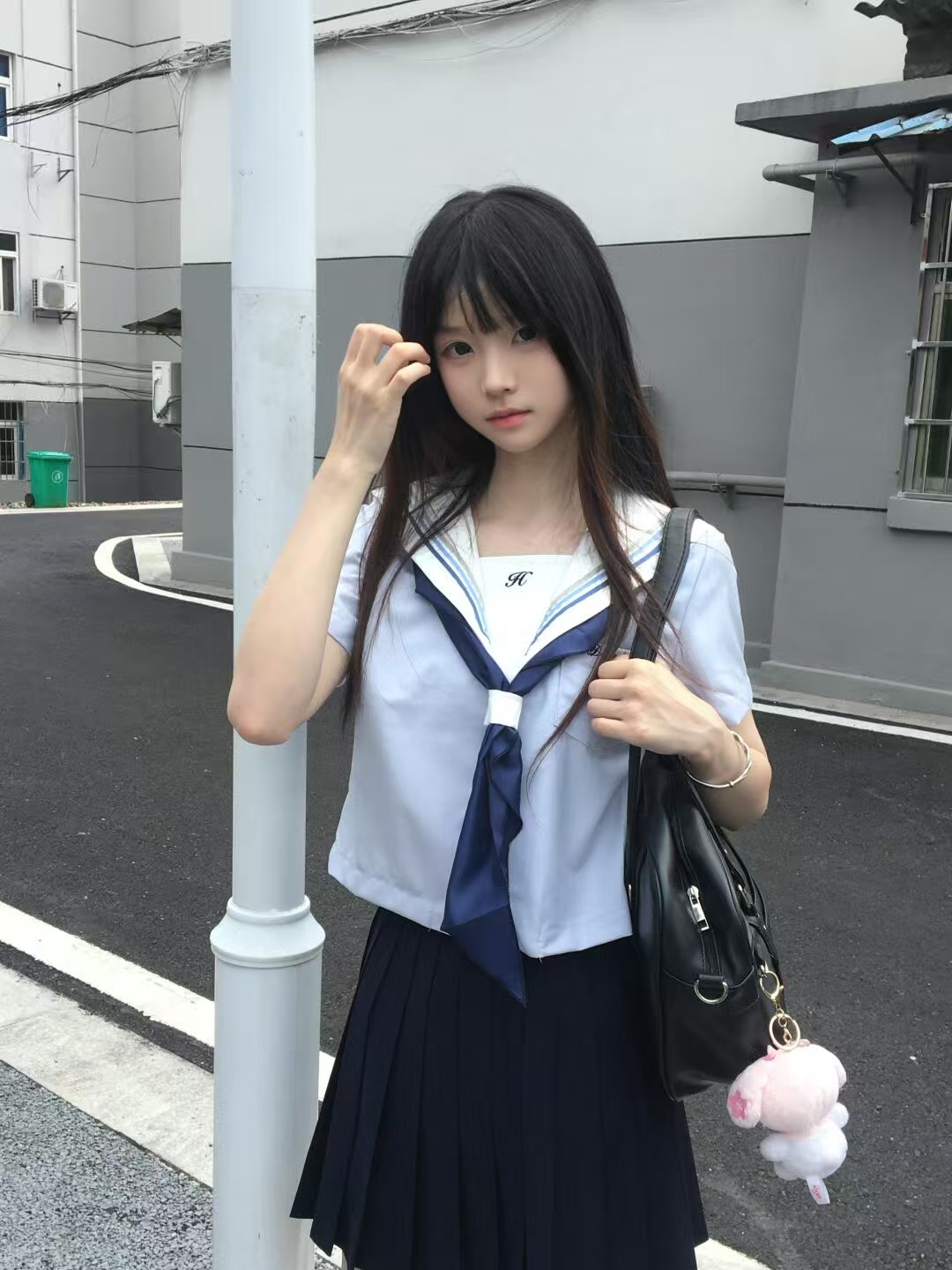 セーラー服 清楚系夏服セーラー