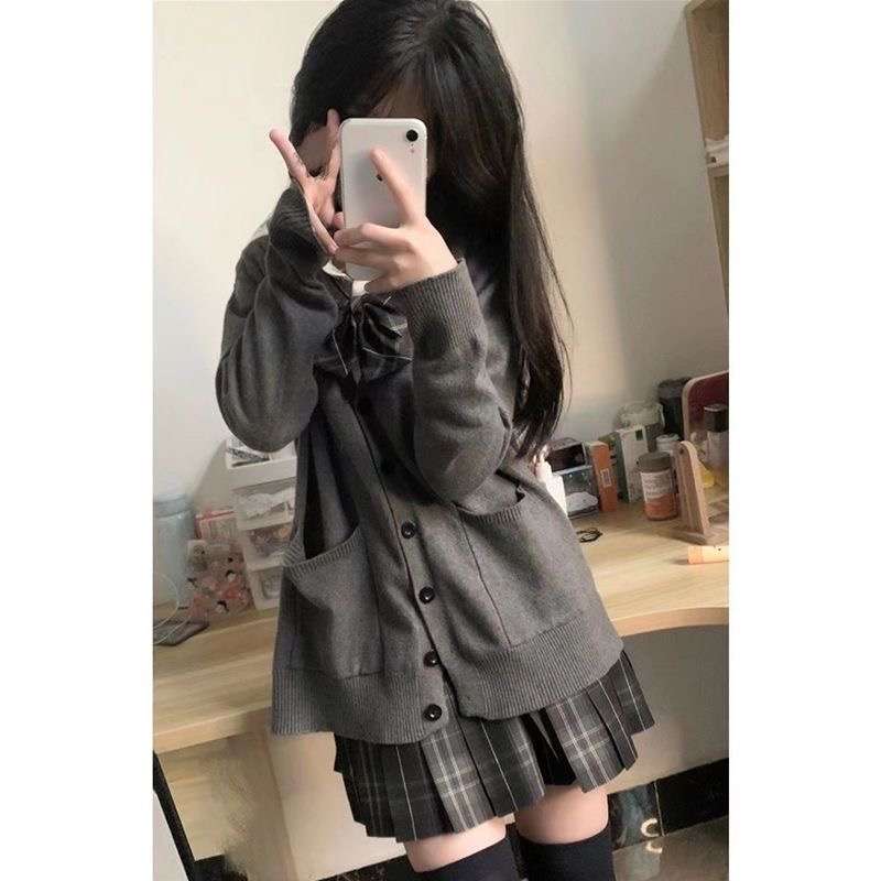 セーラー服風カーディガン コーデセット