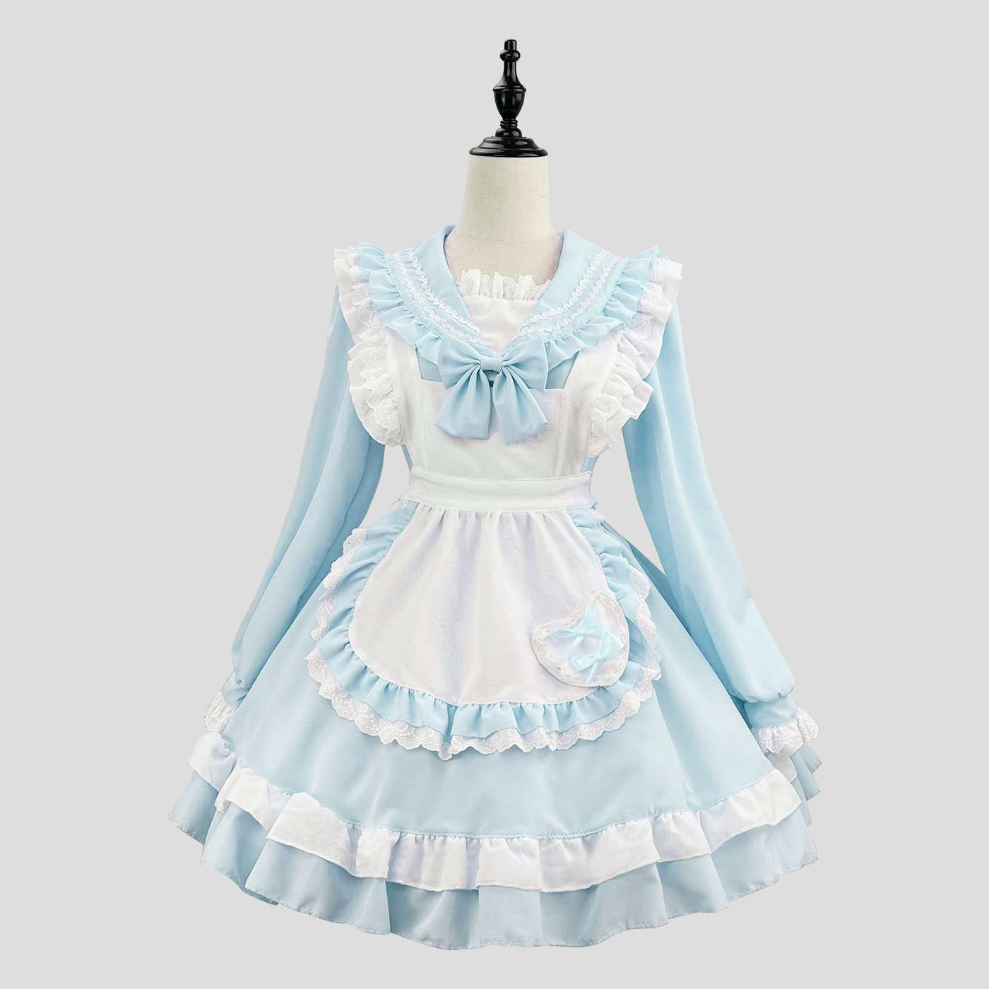 セーラー服  ふんわりメイド風ロリータワンピース