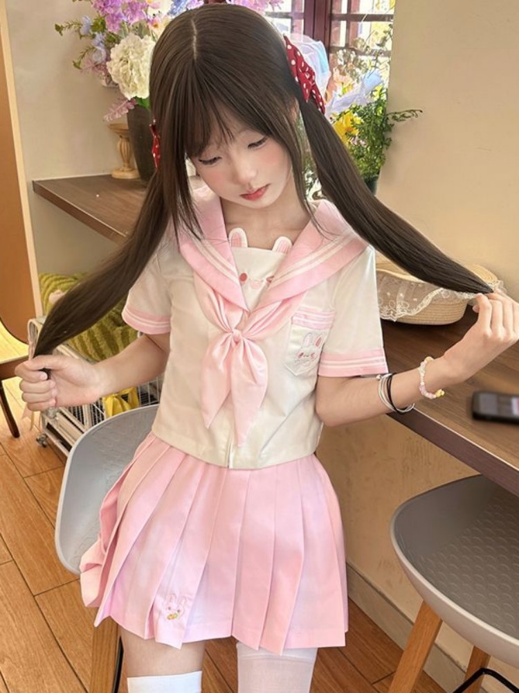 セーラー服 うさぎモチーフ制服セット