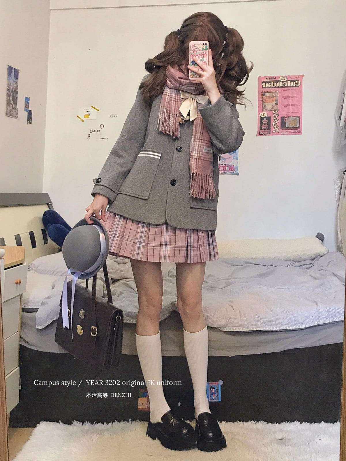 セーラー服 学生風コート カーディガン