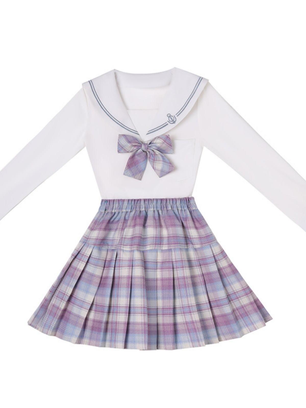 優雅な学園風セーラー服セット