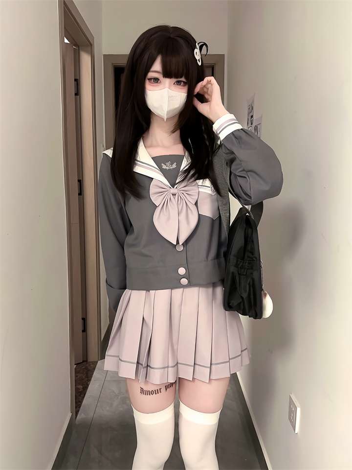 セーラー服 清楚な学生風 上下セット