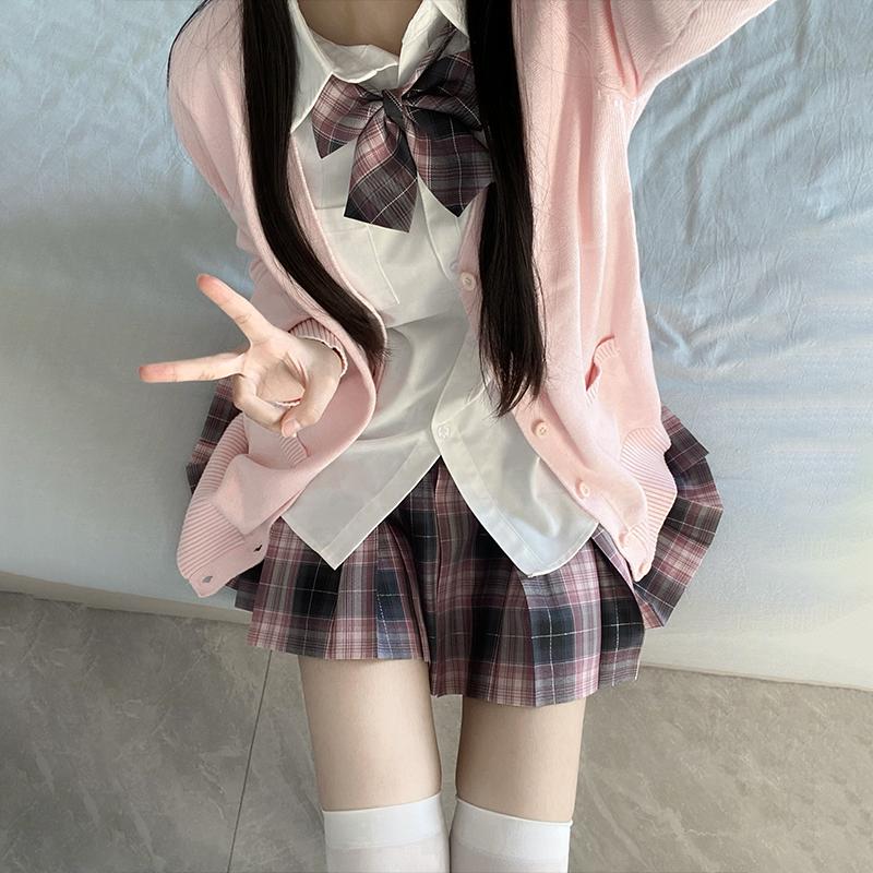 セーラー服 学生風セーラーカーディガンセット