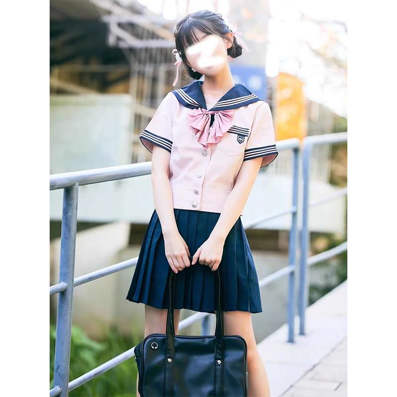 ピンクセーラー服 学園風制服