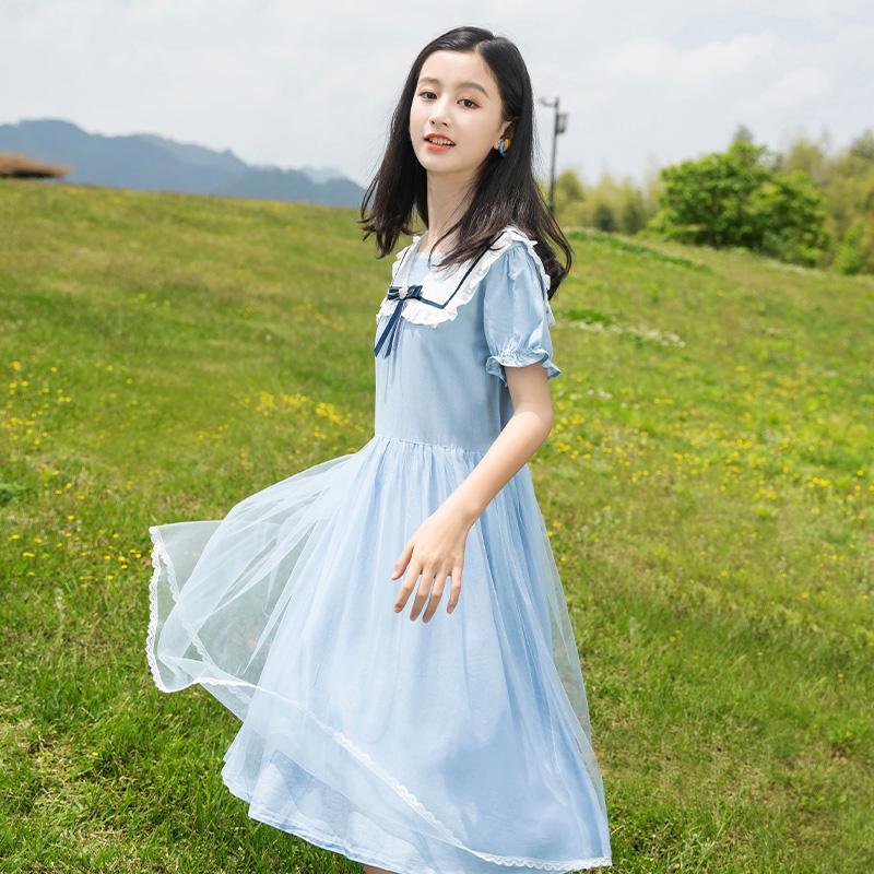 セーラー服 ふんわりセーラーカラーワンピース