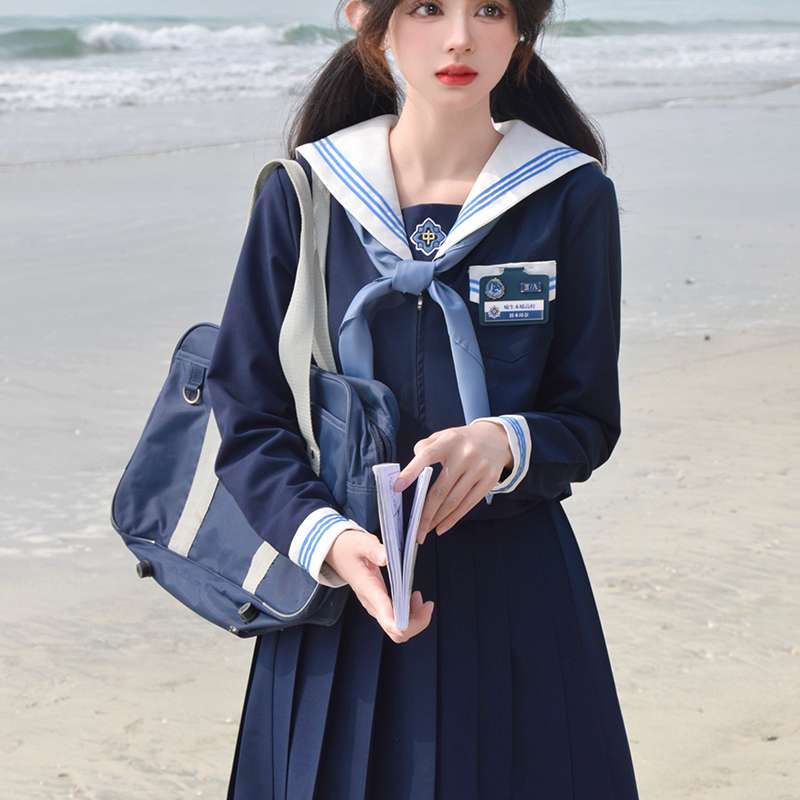 海辺の思い出セーラー服制服