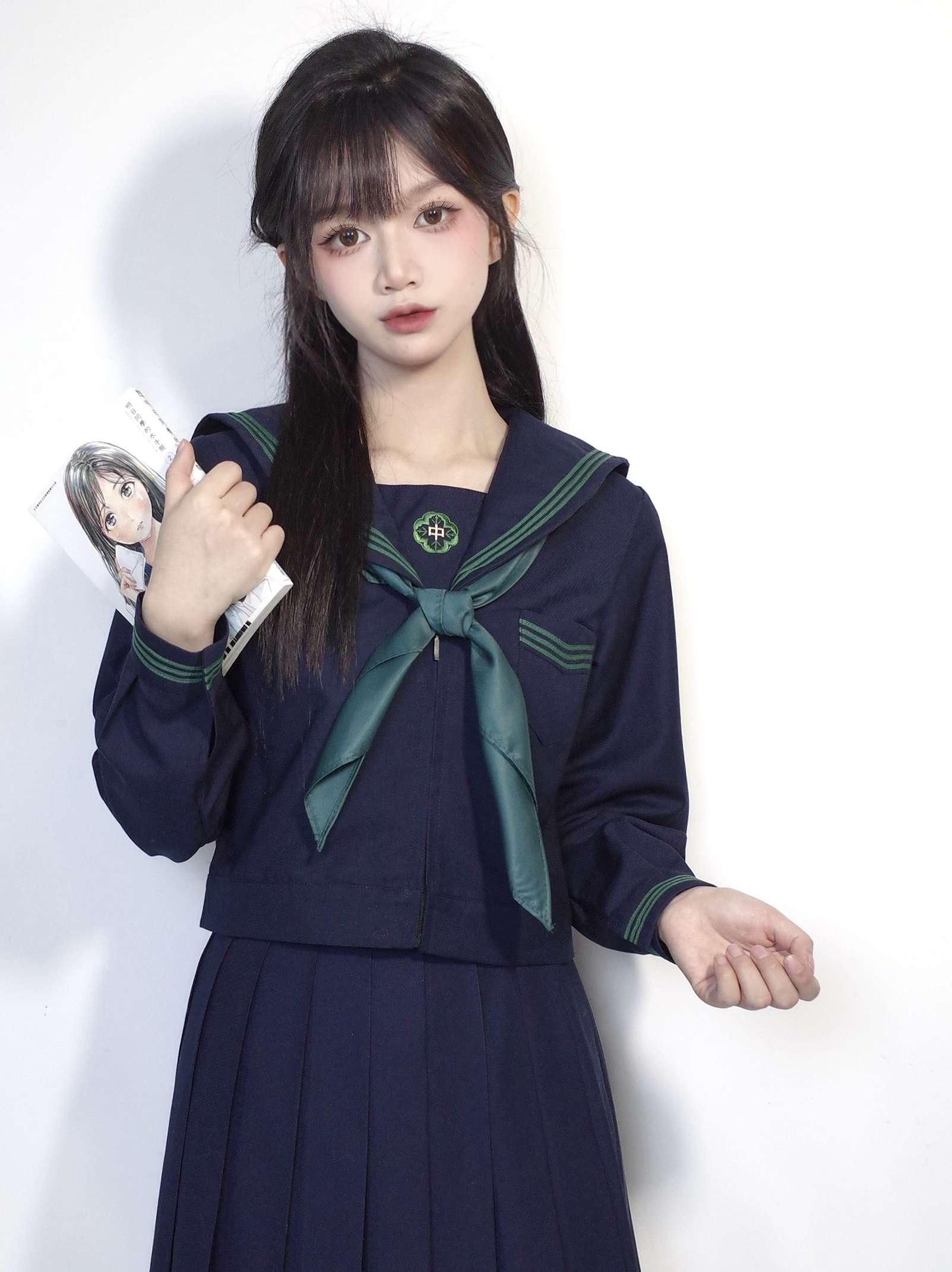 セーラー服 学生風クラシック制服セット