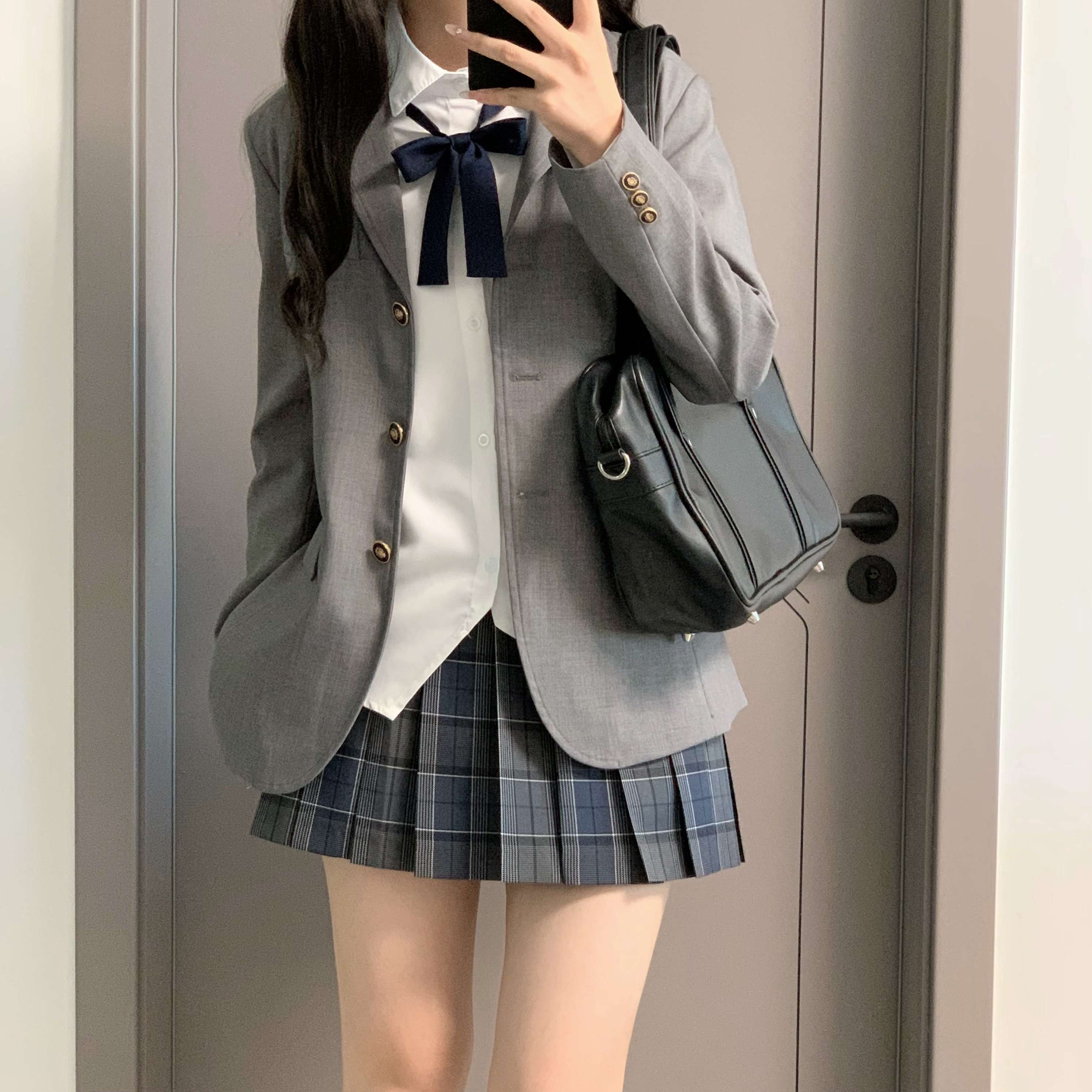 セーラー服 学生風カーディガンセット