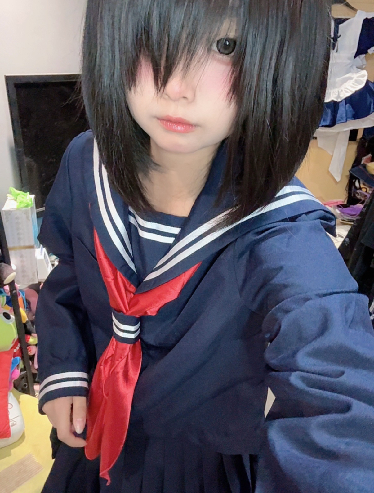 セーラー服 古風な雰囲気の学園セーラー服