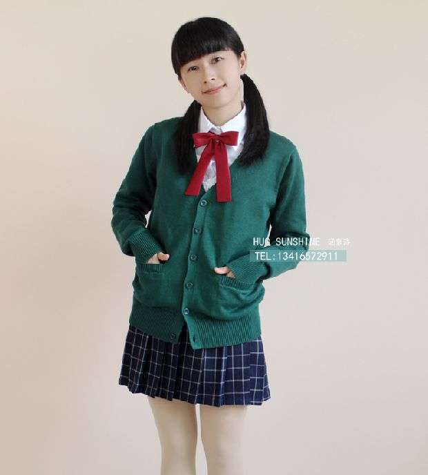 セーラー服 学生制服カーディガン 多色展開