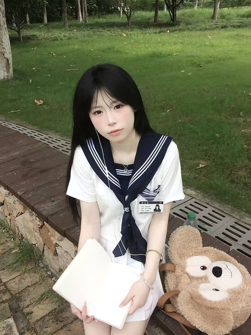 セーラー服 清涼感あふれる伝統セーラー半袖