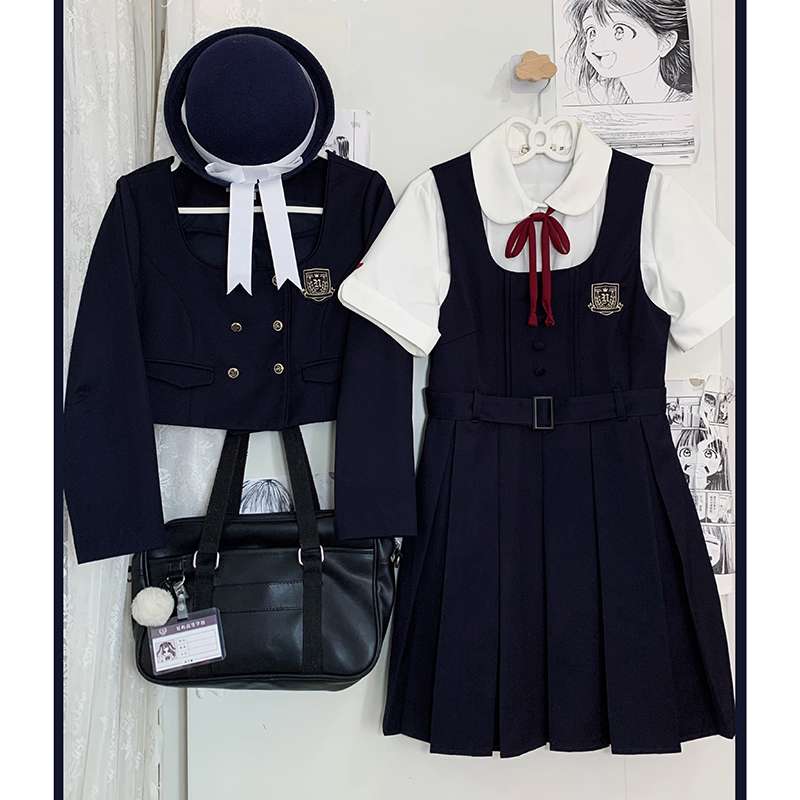 学生風クラシックセーラー服 カーディガンセット