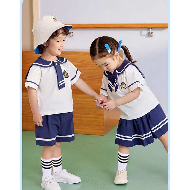 セーラー服 幼児向け海軍風セーラー服上下セット