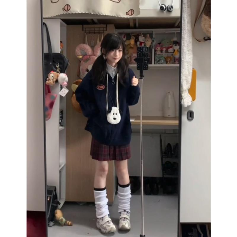 セーラー服 ゆったりルーズフィットセーラー制服カーディガン