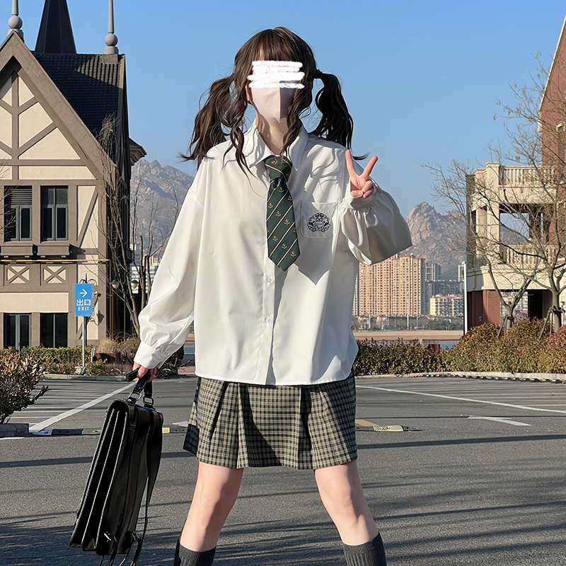 クラシック風セーラー服 長袖制服セット