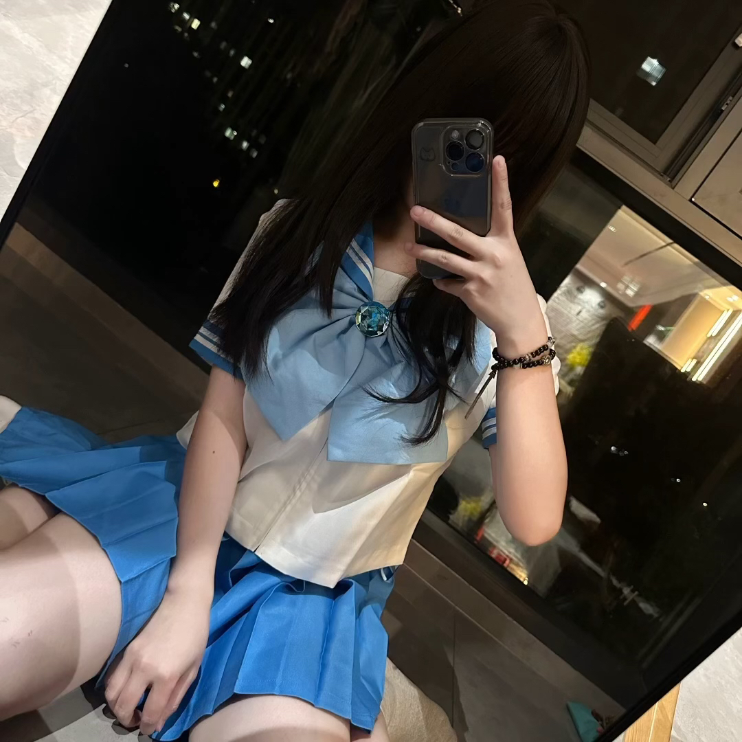 セーラー服 リボン付き清楚系セーラー服
