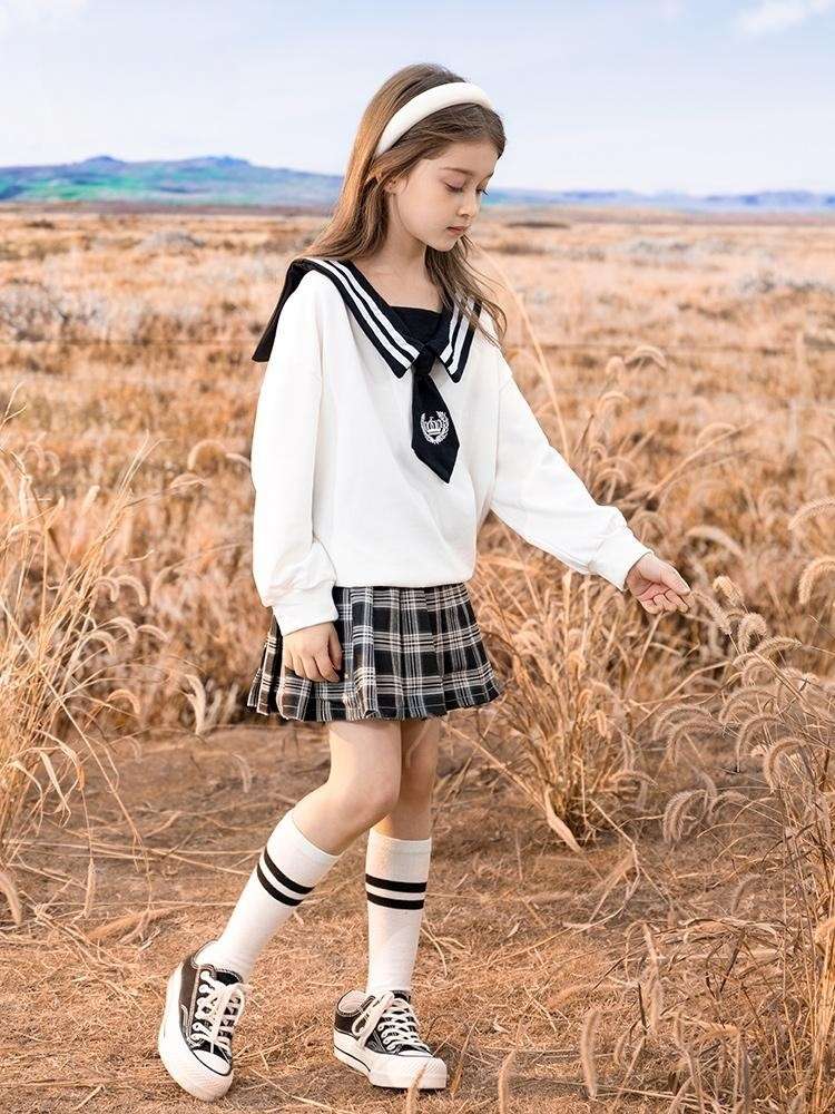 セーラー服  キッズセーラー風学生服セット