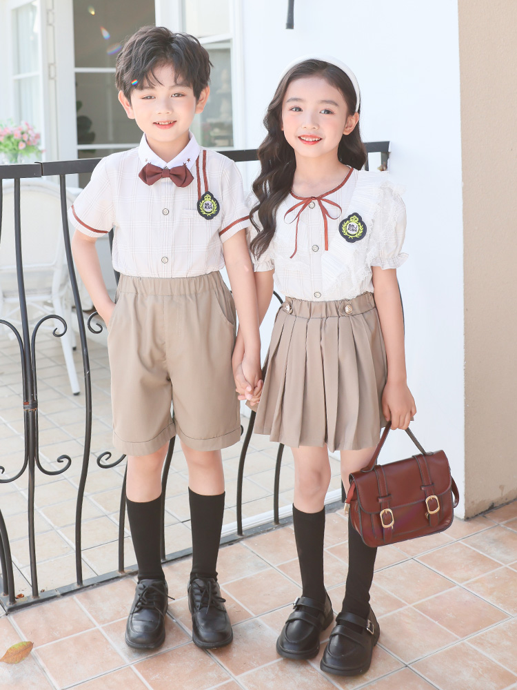 セーラー服 優雅な学院風ペアユニフォーム