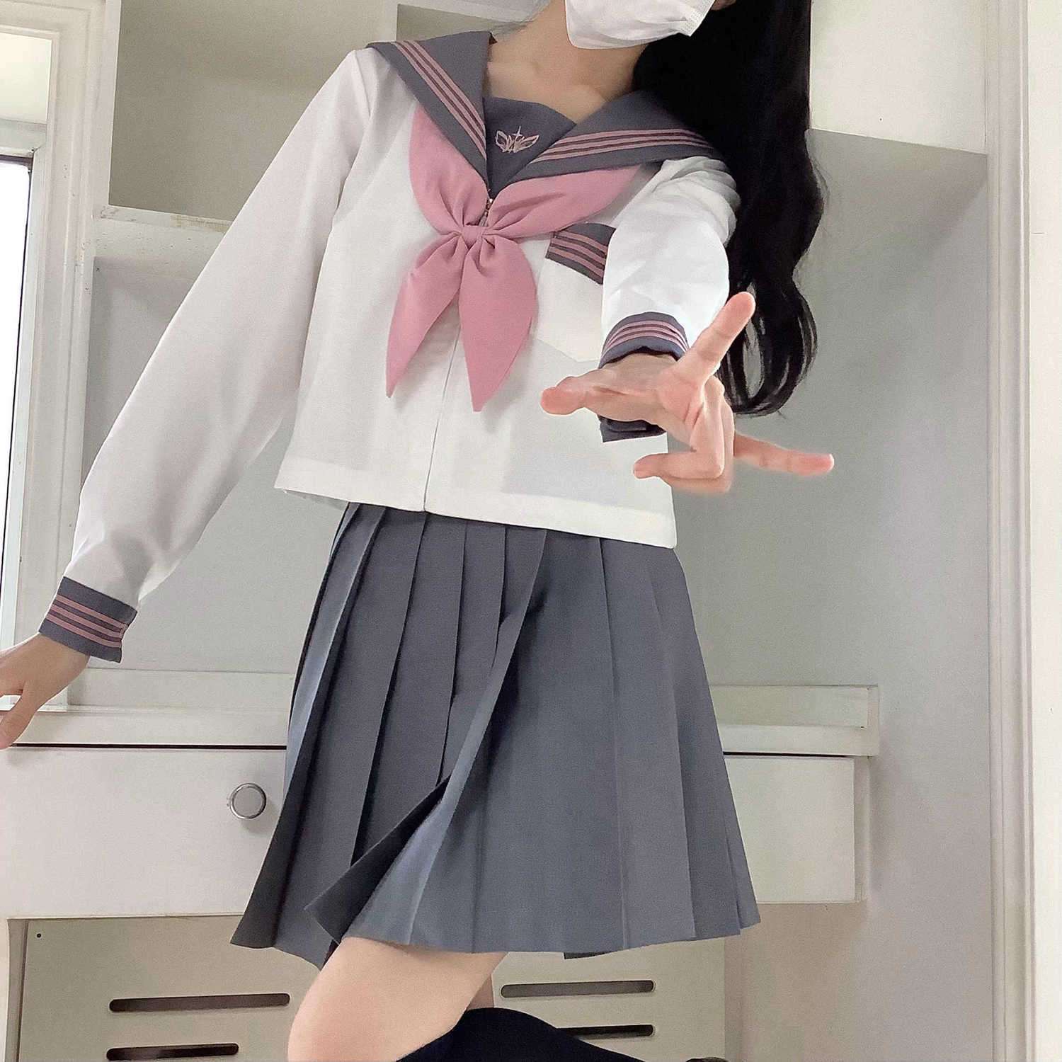クラシックセーラー服 ピンク