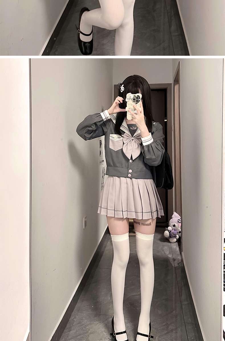 セーラー服 清楚な学生風 上下セット