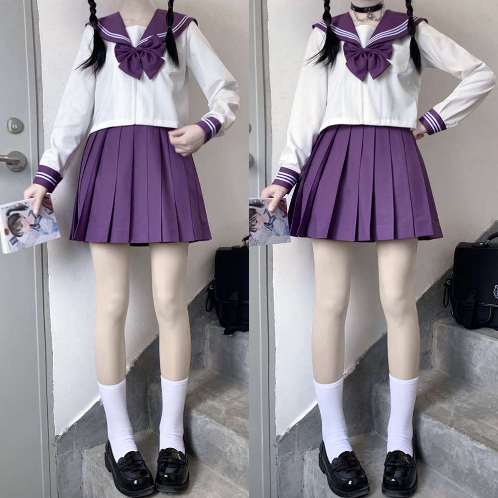 清楚系セーラー服 プリーツスカートセット