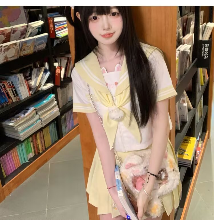 セーラー服 うさぎモチーフ制服セット