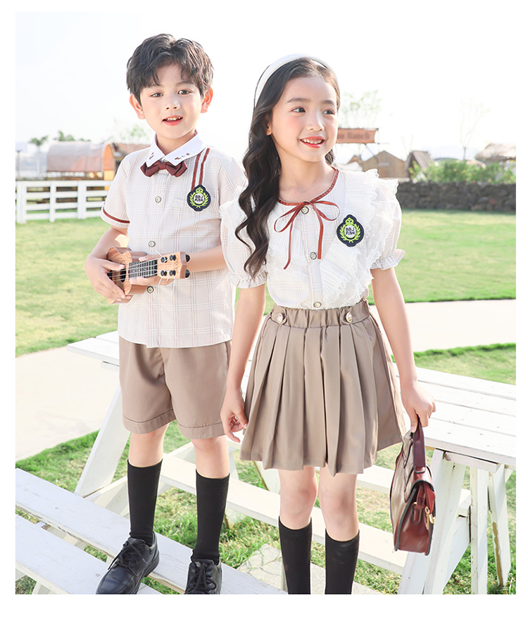 セーラー服 優雅な学院風ペアユニフォーム