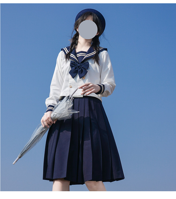 セーラー服用 大きめ蝶結びリボン